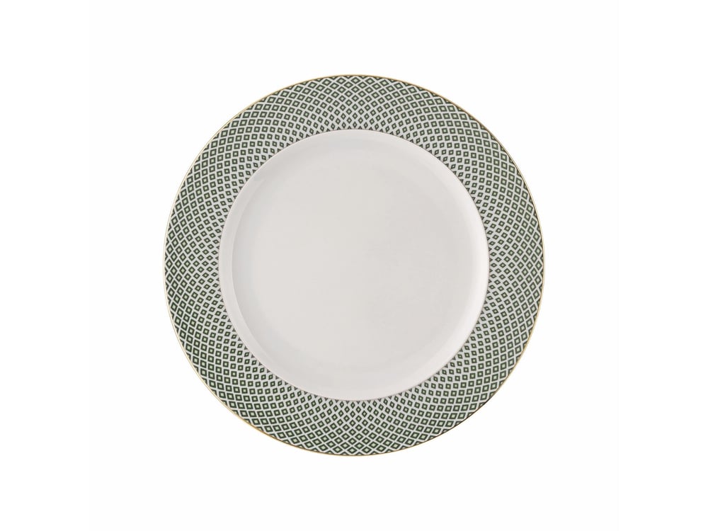 Servis Tabak 27 cm Carreau Vert