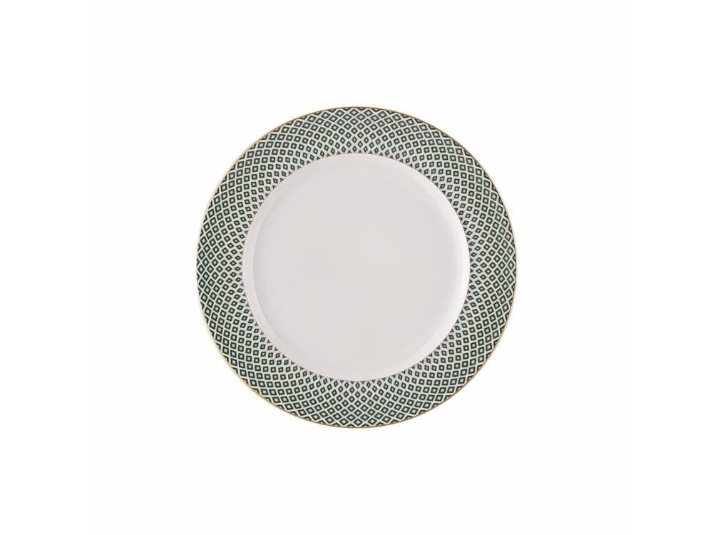 Tabak 22 cm Carreau Vert