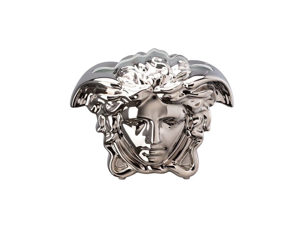 Vazo 21 cm Medusa Grande Silver