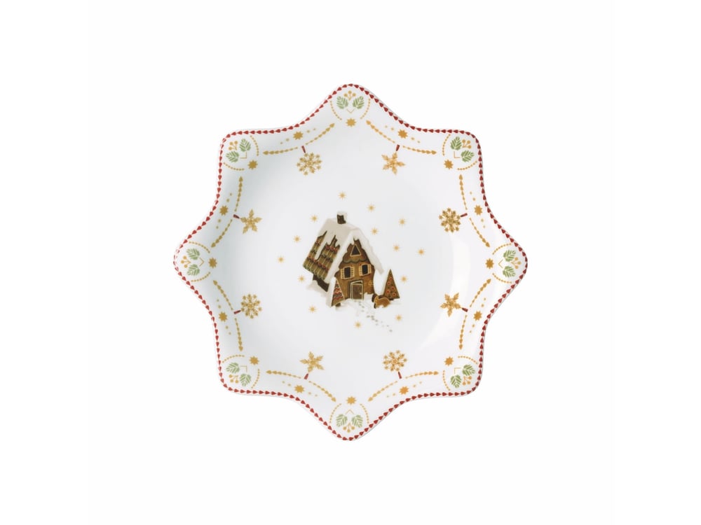 Yıldız Tabak 25 cm Christmas Love