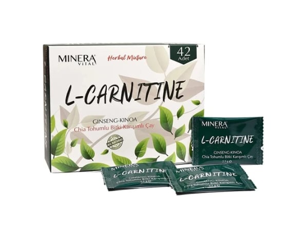 Minera L-Carnıtıne Chia Tohumlu Bitki Karısımı