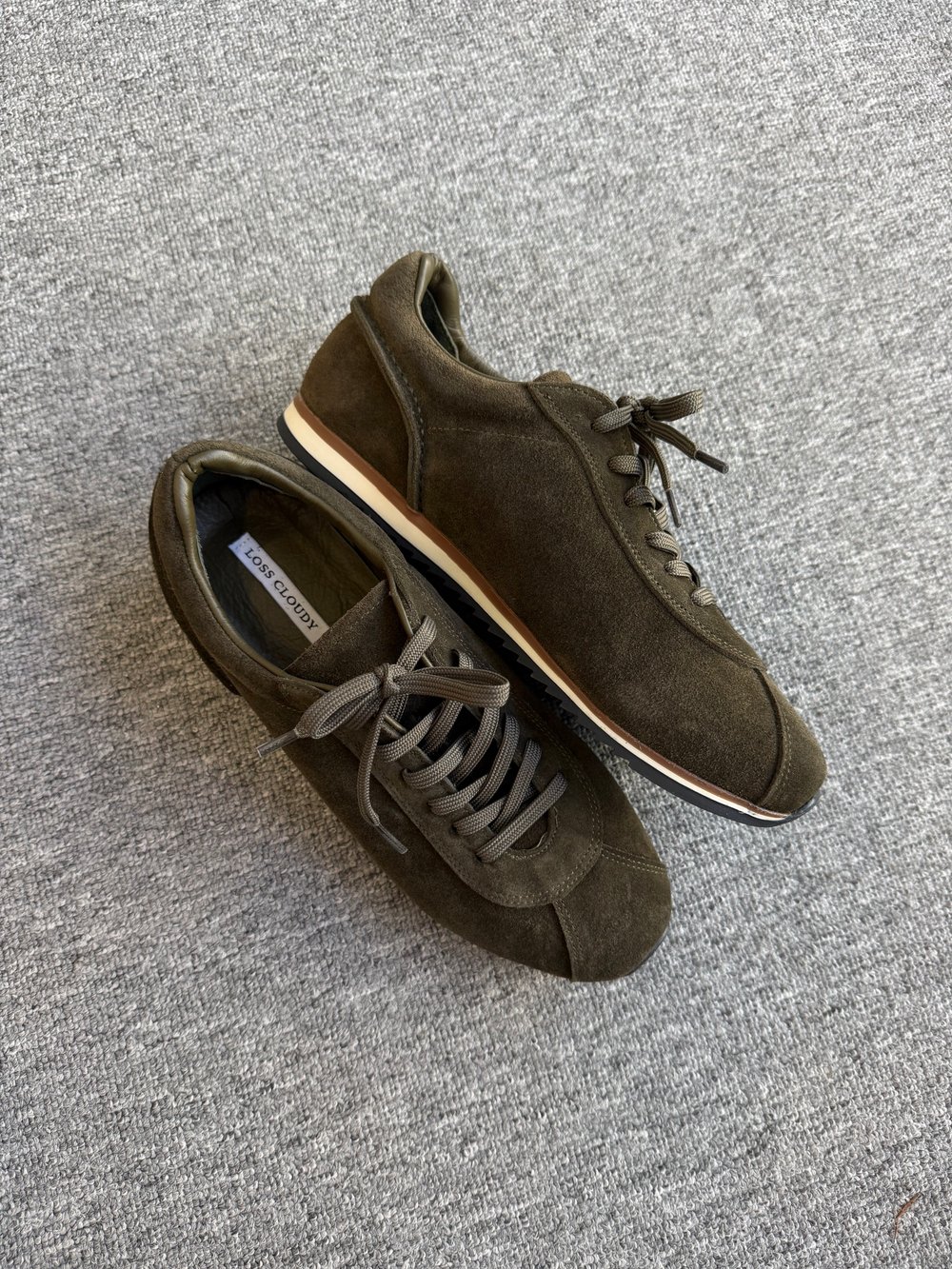 HAKİ SÜET SNEAKER