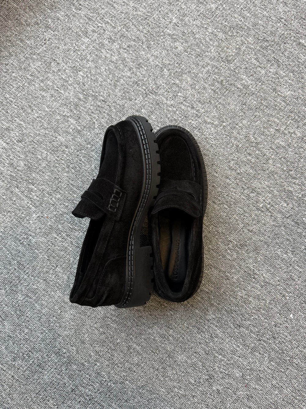 SİYAH SÜET LOAFER