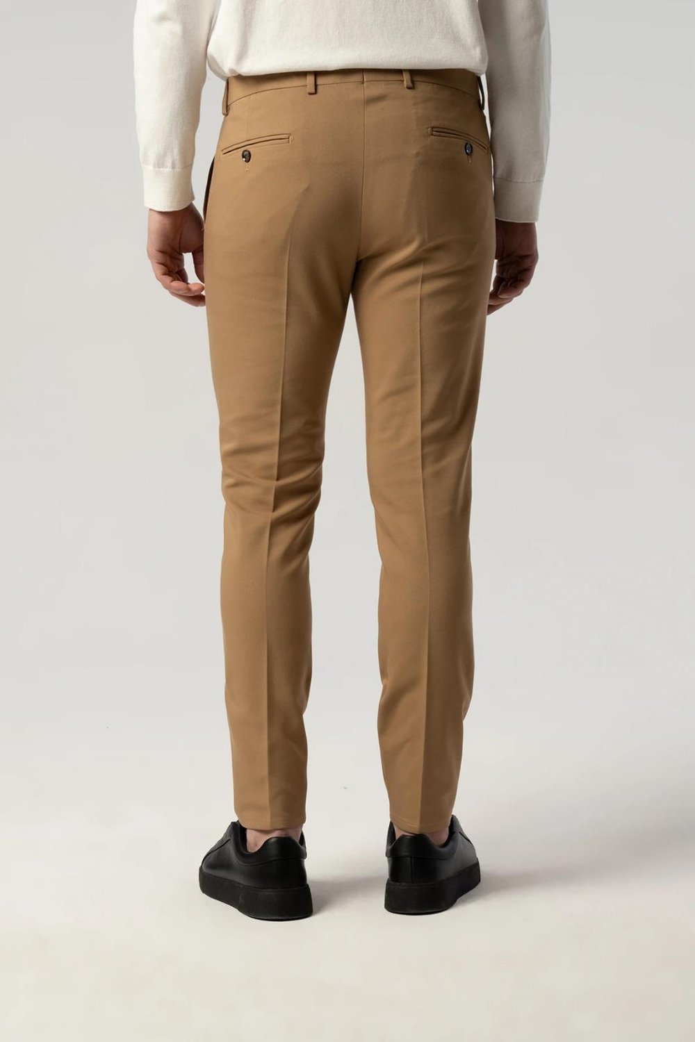 İtalyan Kesim Camel Kumaş Pantolon