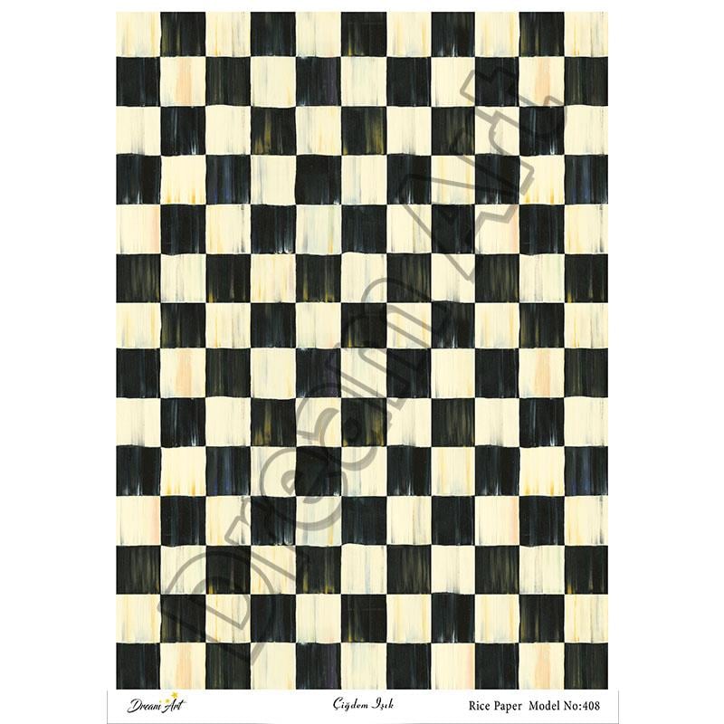408 DREAM ART PİRİNÇ DEKOPAJ 30X42 CM