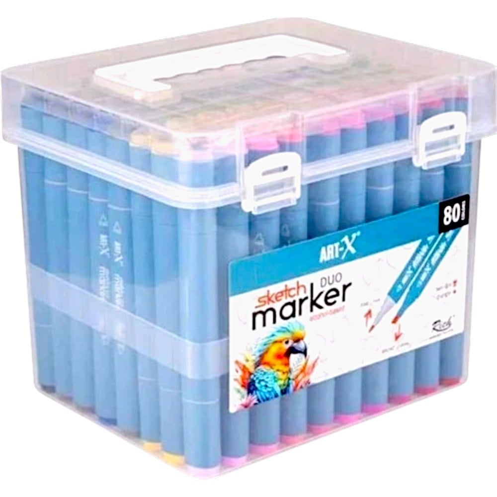 ART-X SKETCH MARKER DUO 80 LI SET