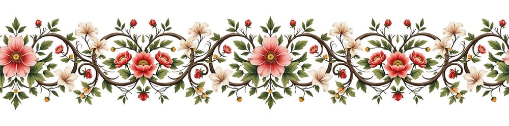 Bordür Rub On Transfer Ütü İle Baskı 150 cm RK 271