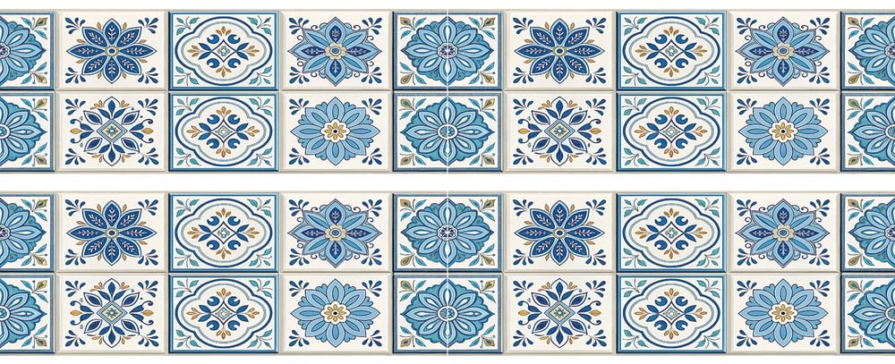 Bordür Rub On Transfer Ütü İle Baskı 150 cm RK 116