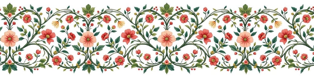 Bordür Rub On Transfer Ütü İle Baskı 150 cm RK 284