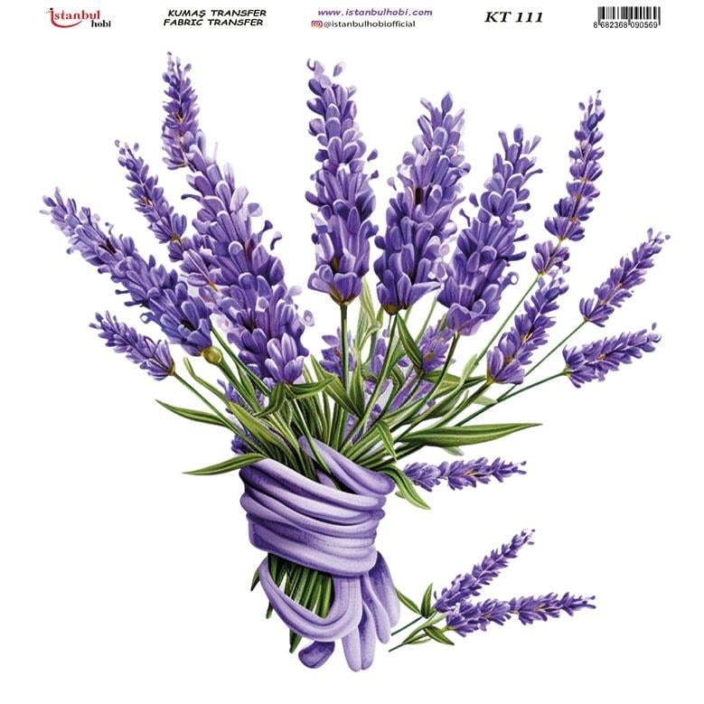 Kumaş Transfer Ütü İle Baskı 20 x 20 cm KT 111