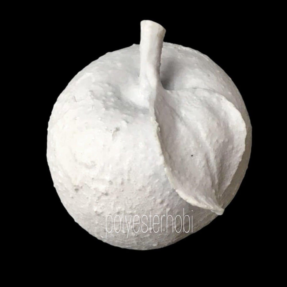 Ob 1052 - Dokulu Elma Ham Polyester Obje