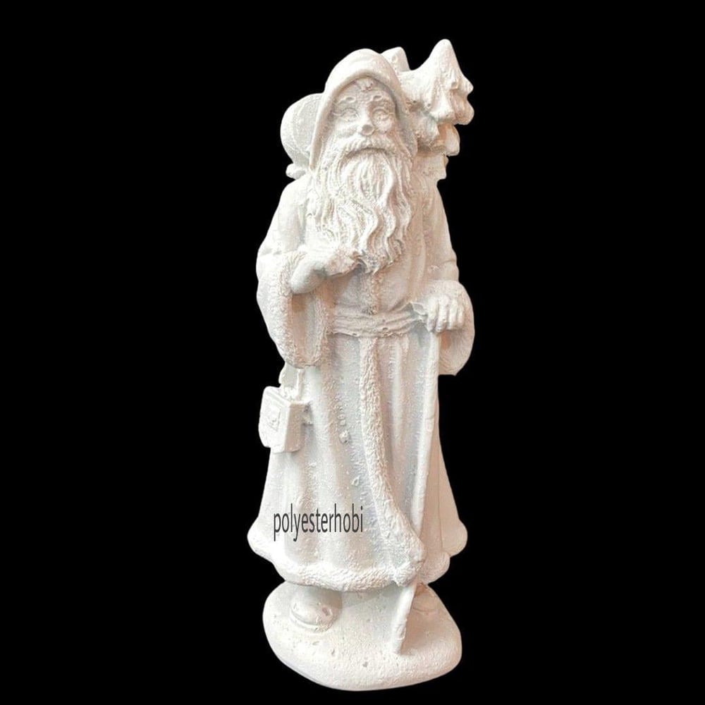 OB 1177 - Noel Baba 1 Ham Polyester Obje