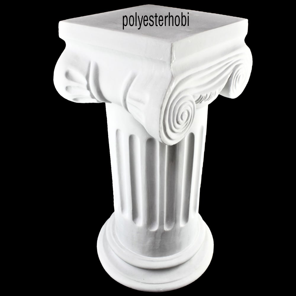 OB 1481 - Büyük Boy Klasik Sütun Ham Polyester Obje