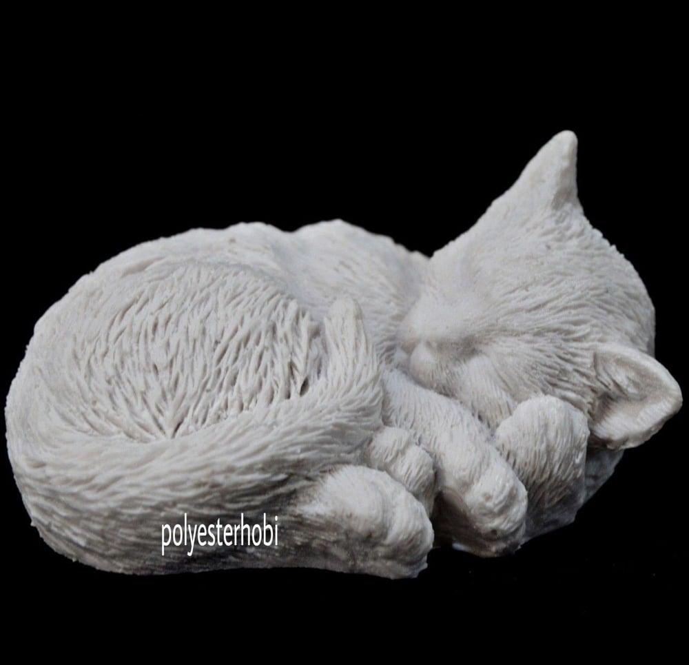 Ob 1559 - Mini Kedi Ham Polyester Obje