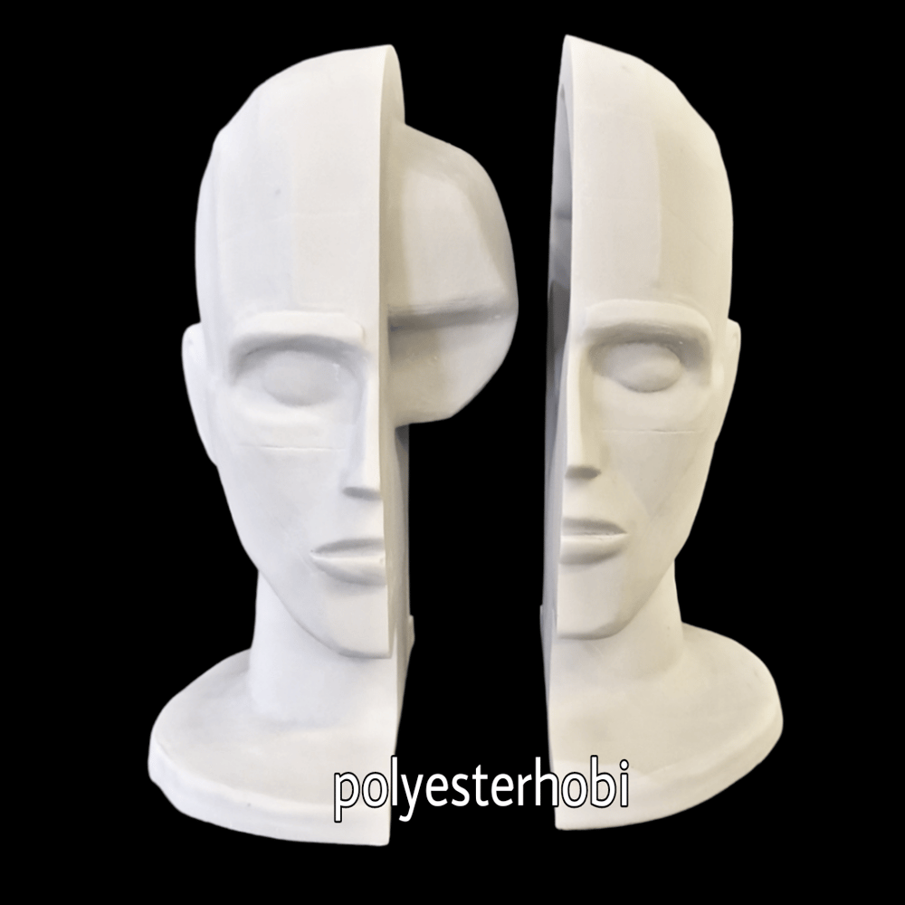 OB 1627 - Beyin Adam Ham Polyester Obje
