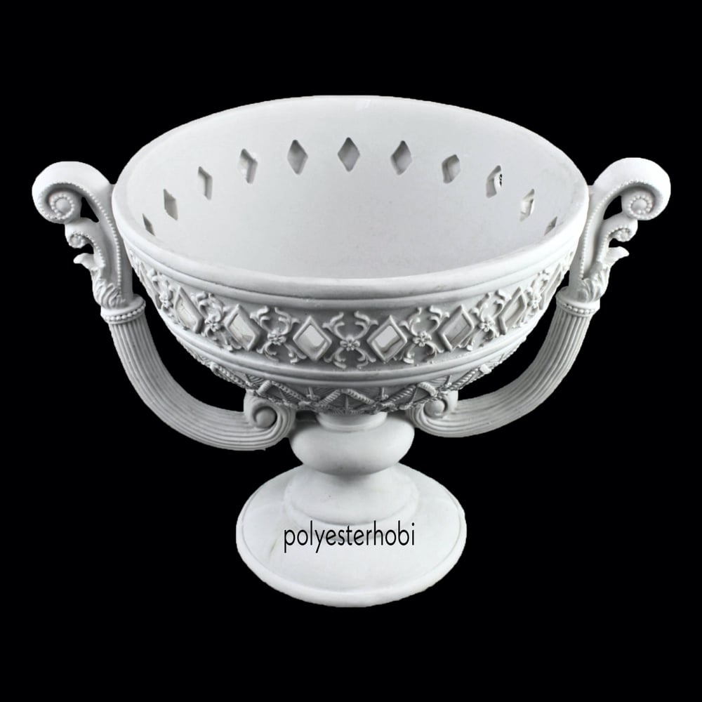 OB 1702 - Kulplu Antik Meyvelik / Gondol Ham Polyester Obje