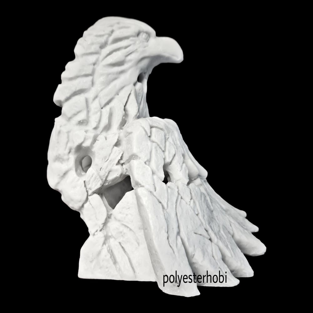 Ob 1831 - Soyut Modern Kartal Mask Ham Polyester Obje