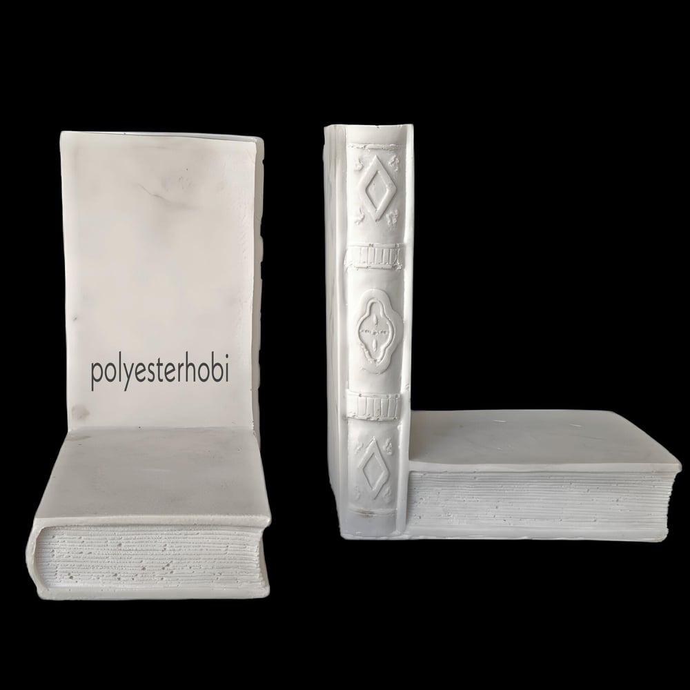 Ob 1861 - Kitap Tutucu Ham Polyester Obje