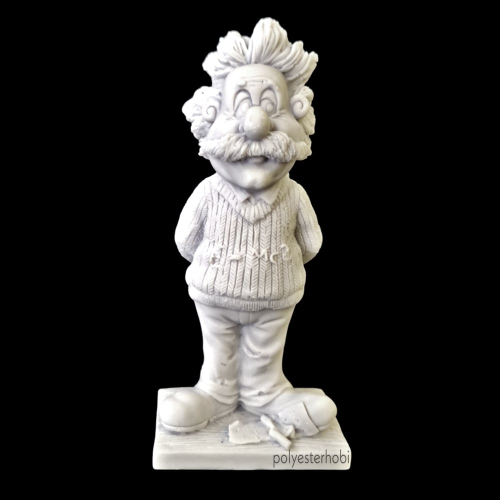 OB 2033 - Albert Einstein Ham Polyester Obje 1