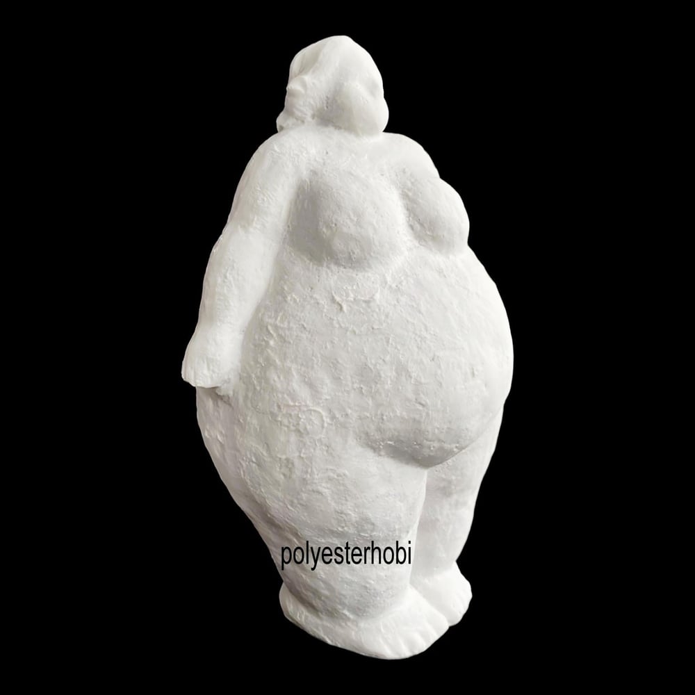 OB 2167 - Modern Soyut Lady Dekoratif Obje Ham Polyester Heykel