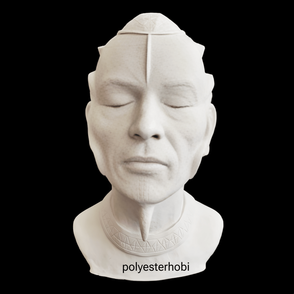 OB 2187 - Volturnus Mitolojik Heykel Ham Polyester Büst