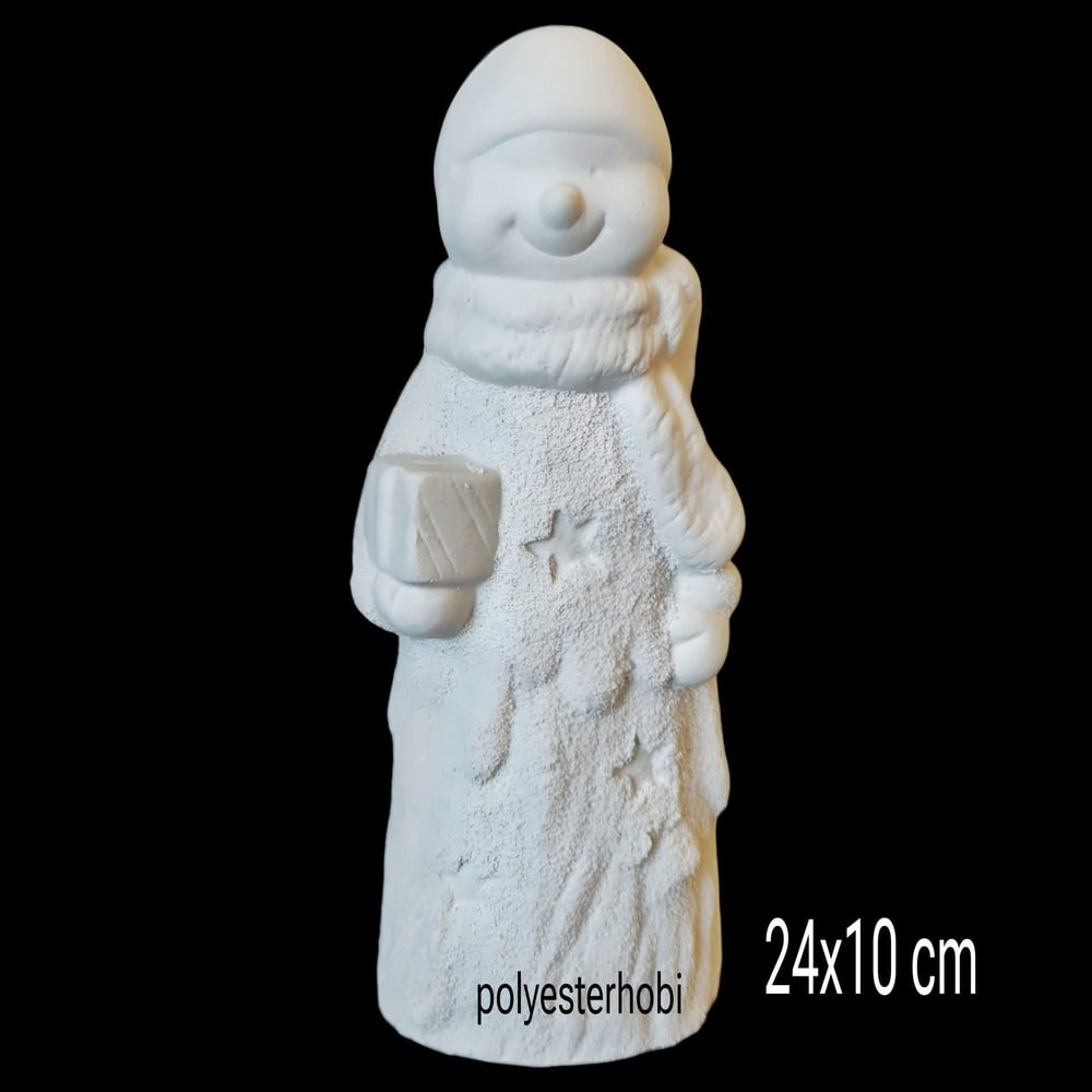 OB 2318 - Kardanadam Biblo Ham Polyester Heykel