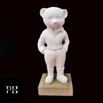 OB 2411 - Tedy Ayıcık Biblo  Ham Polyester Obje 