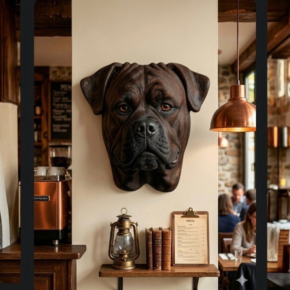 Ob 2563 - Köpek Dev Boy Asılabilir Duvar Dekorasyon Ham Polyester Ev ,Bahçe Dekor Obje