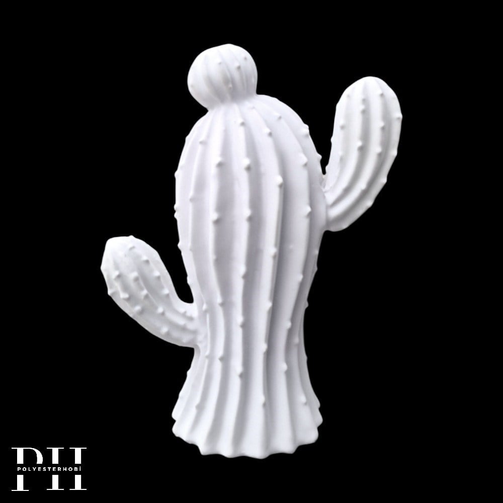 OB 2664 - Kaktüs Biblo Ham Polyester Dekoratif Obje
