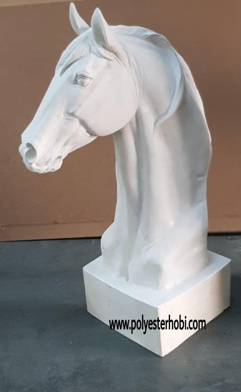 OB 560 - Dev At Büst Heykel Ham Polyester Obje