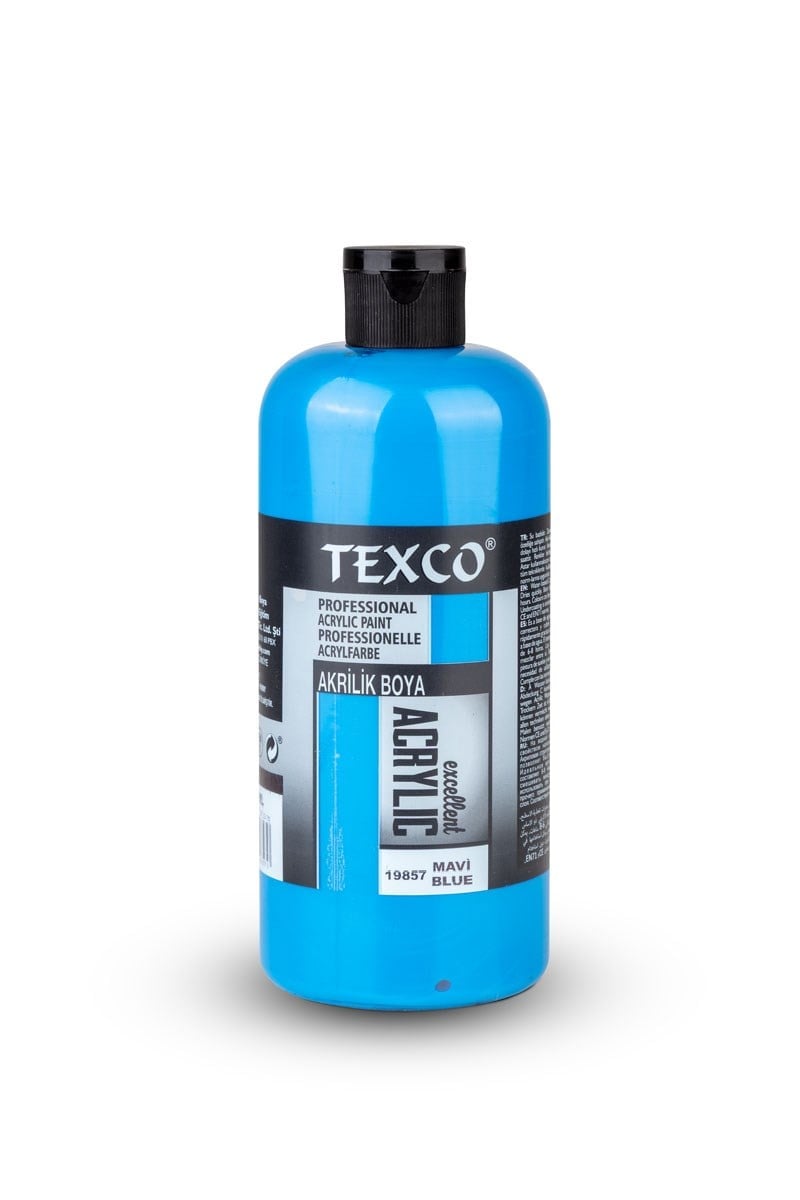 Texco Su Bazlı Akrilik 400 ml Mavi