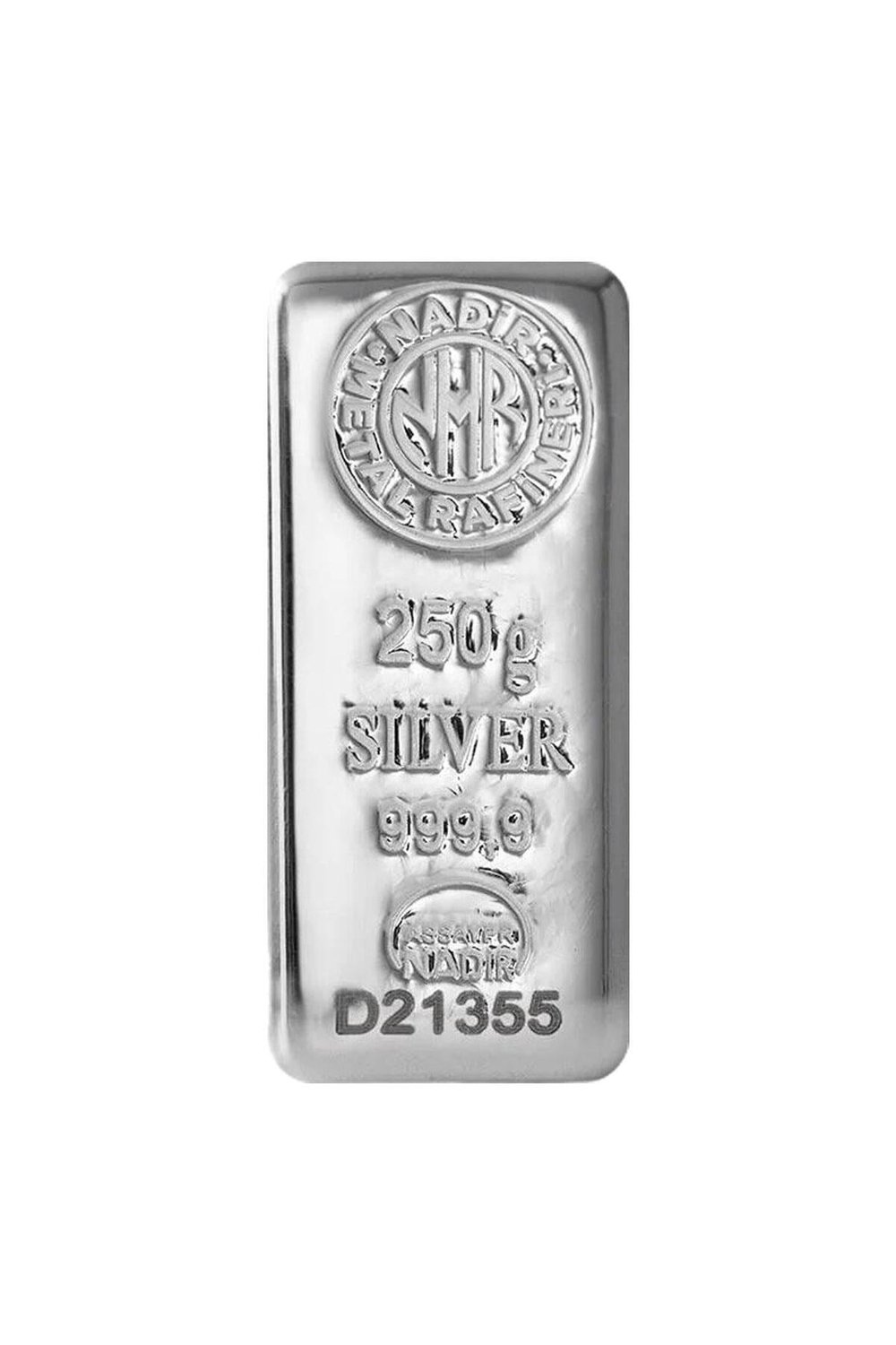 NadirGold 250 Gr Gümüş Külçe