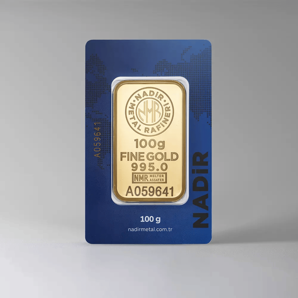 Nadir Gold 24 Ayar 100 Gram Külçe Altın