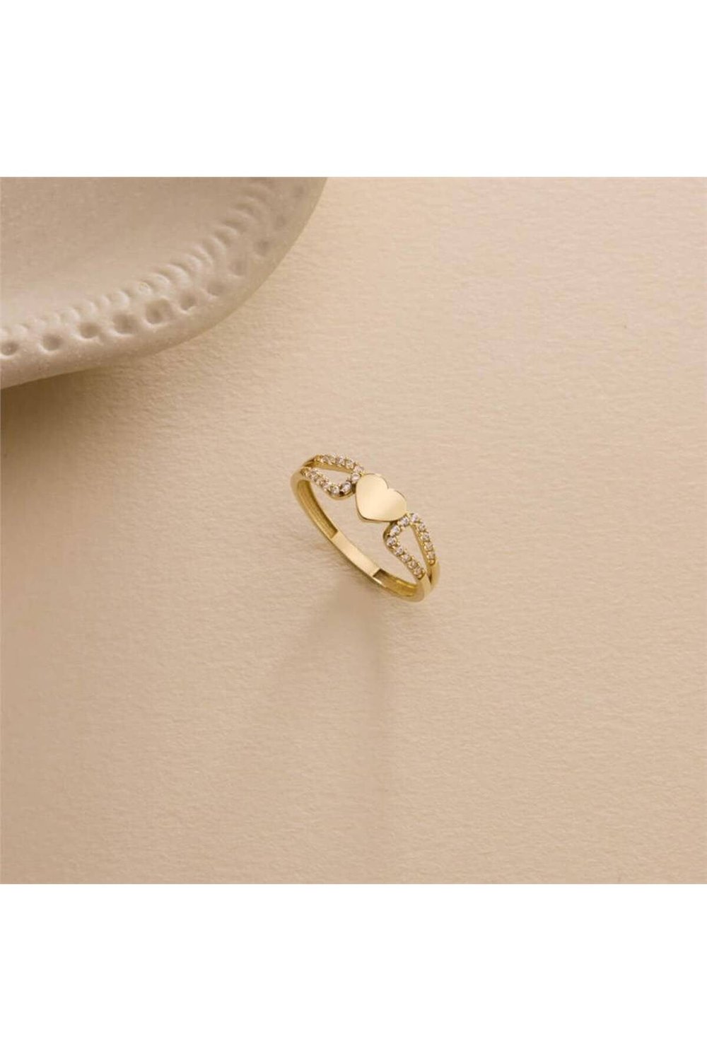 14 Ayar Minimal Yüzük