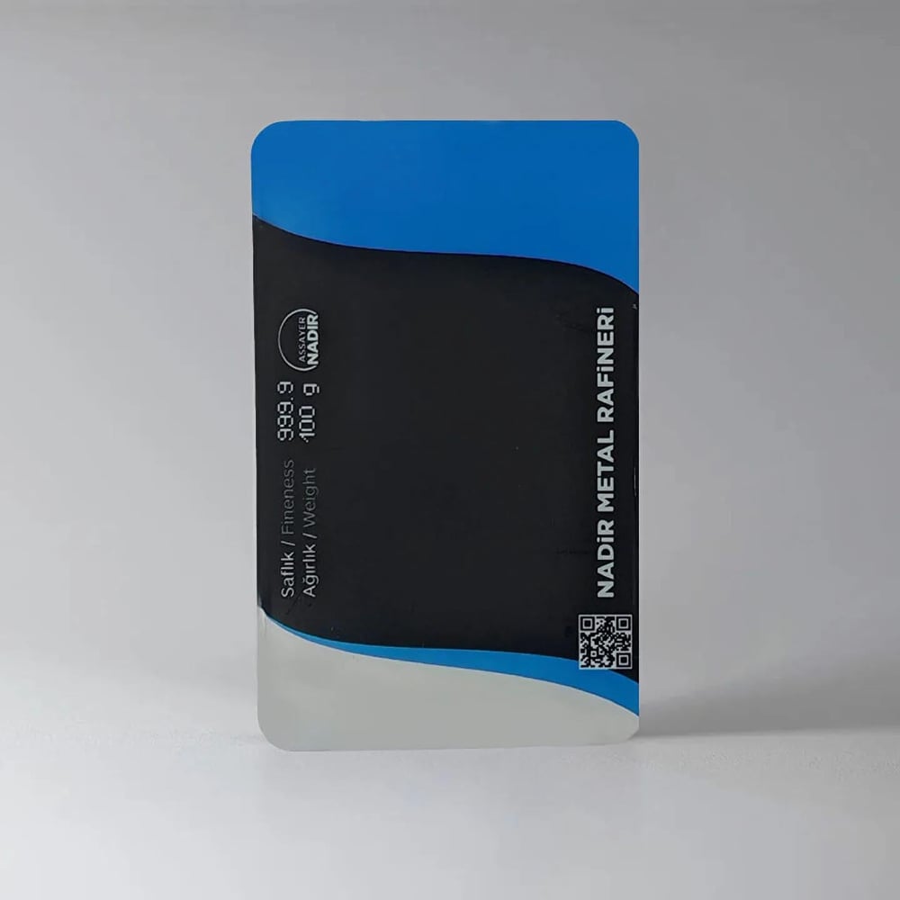 Nadir 100 Gram Külçe Gümüş