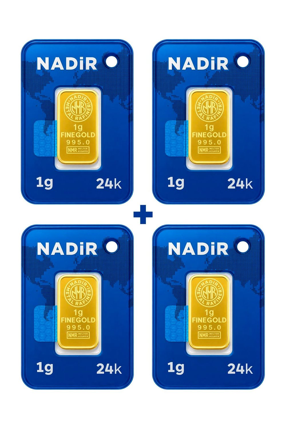 Nadir Gold 24 Ayar 4 Gram Külçe Altın