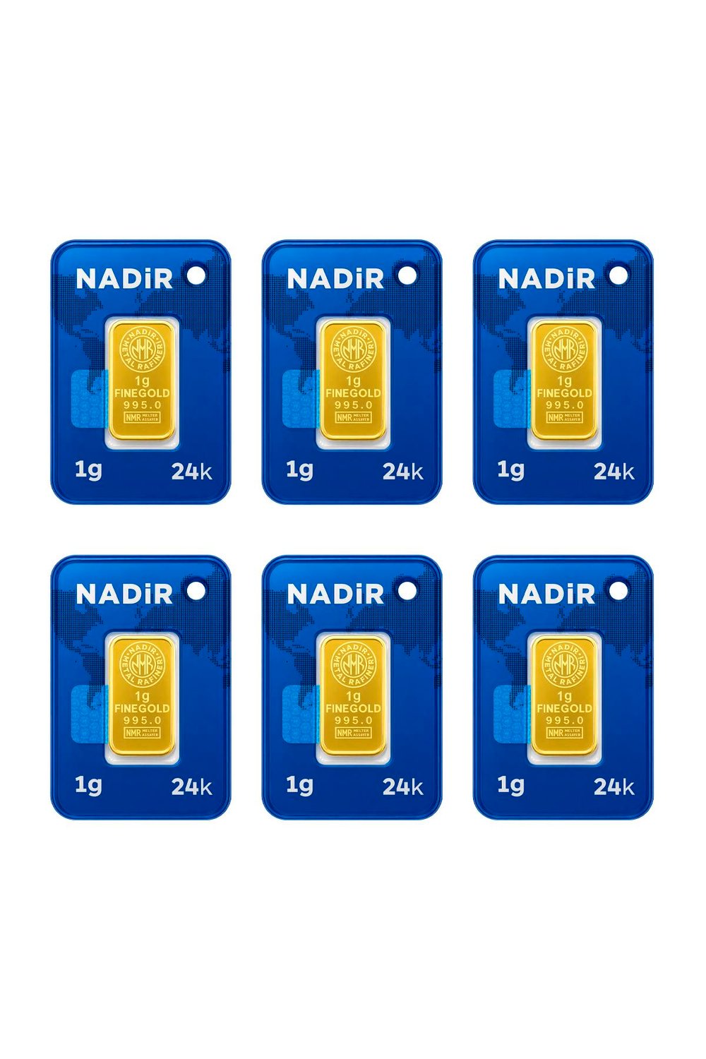Nadir Gold 24 Ayar 6 Gram Külçe Altın