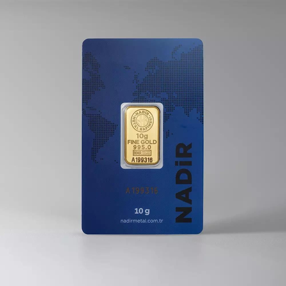 Nadir Gold 24 Ayar 10 Gram Külçe Altın