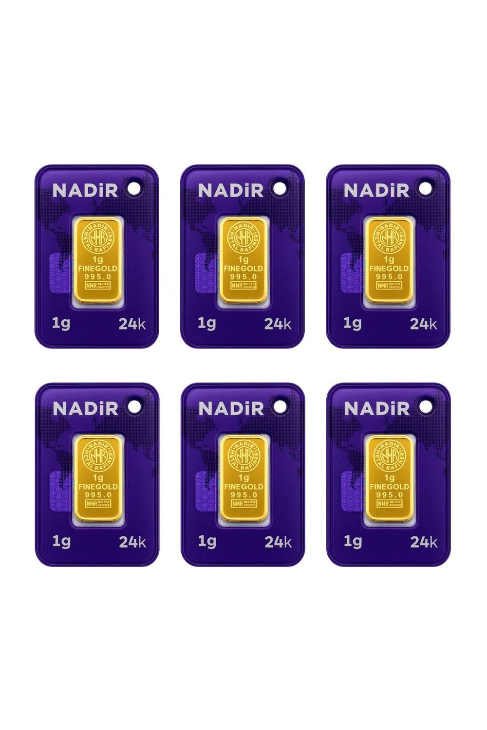Nadir Gold 24 Ayar 6 Gram Külçe Altın