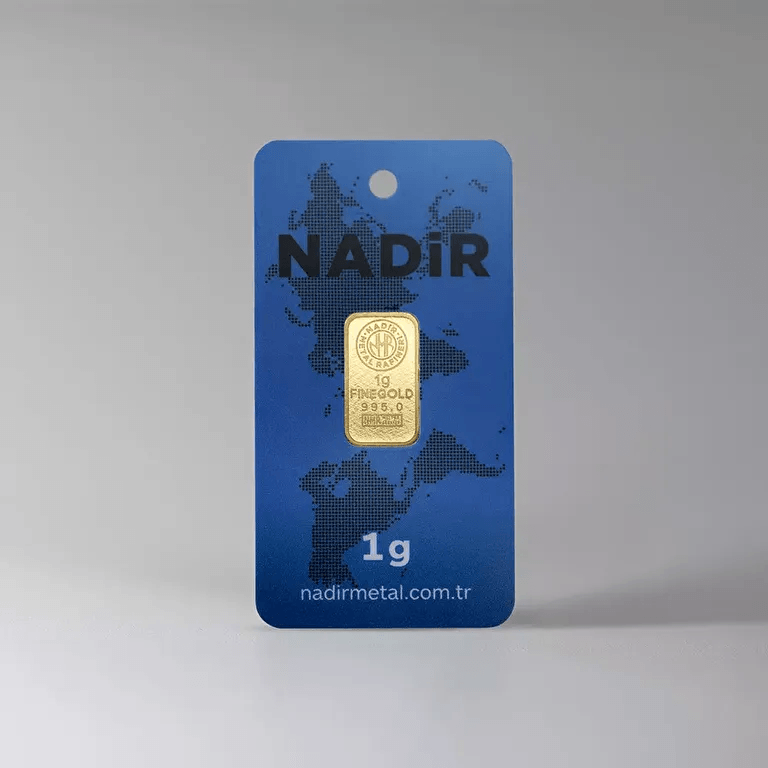 Nadir Gold 24 Ayar 1 Gram Külçe Altın
