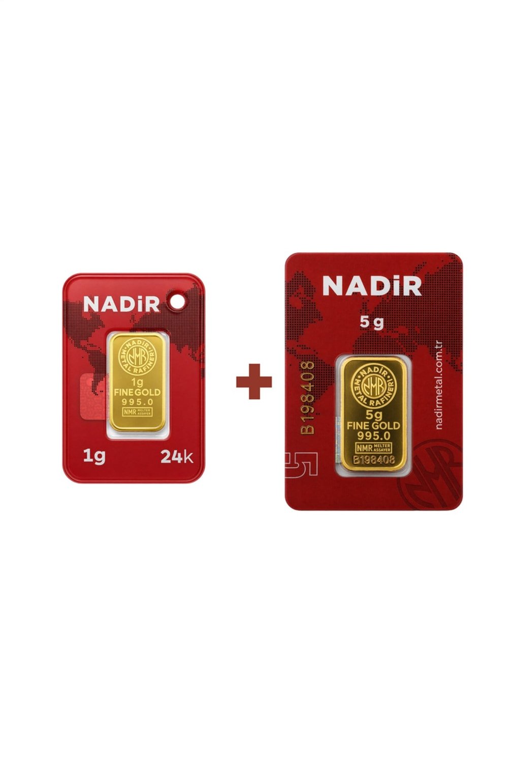 24 Ayar 6 Gram Külçe Altın (1 Adet 5 Gram Külçe Altın + 1 Adet 1 Gram Külçe Altın )