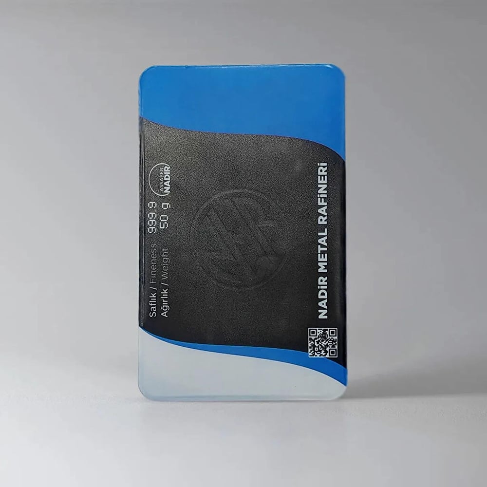 Nadir 50 Gram Külçe Gümüş