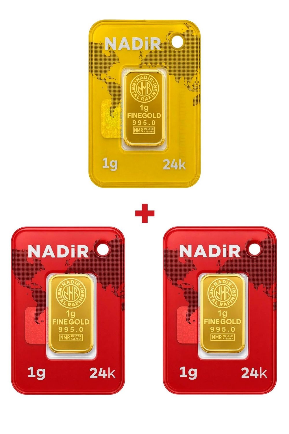 Nadir Gold 24 Ayar 3 Gram Külçe Altın