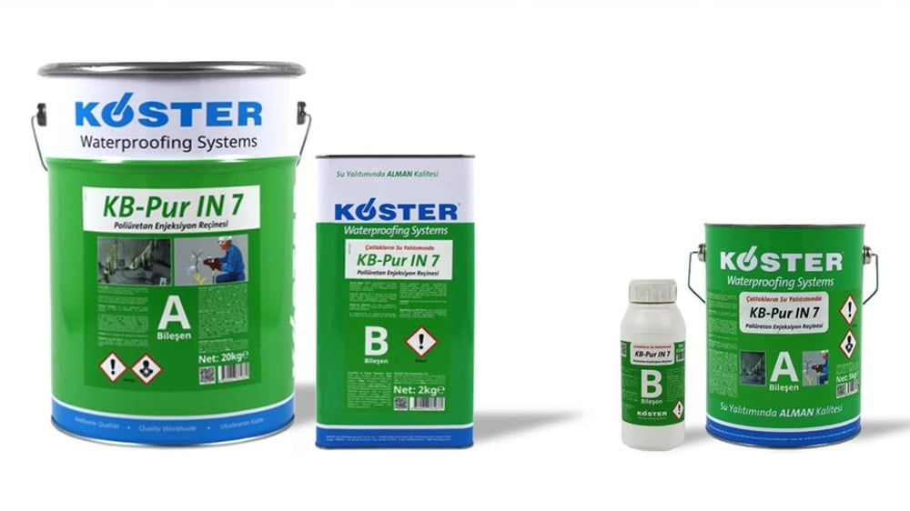Köster KB-Pur IN 7-22 KG Set