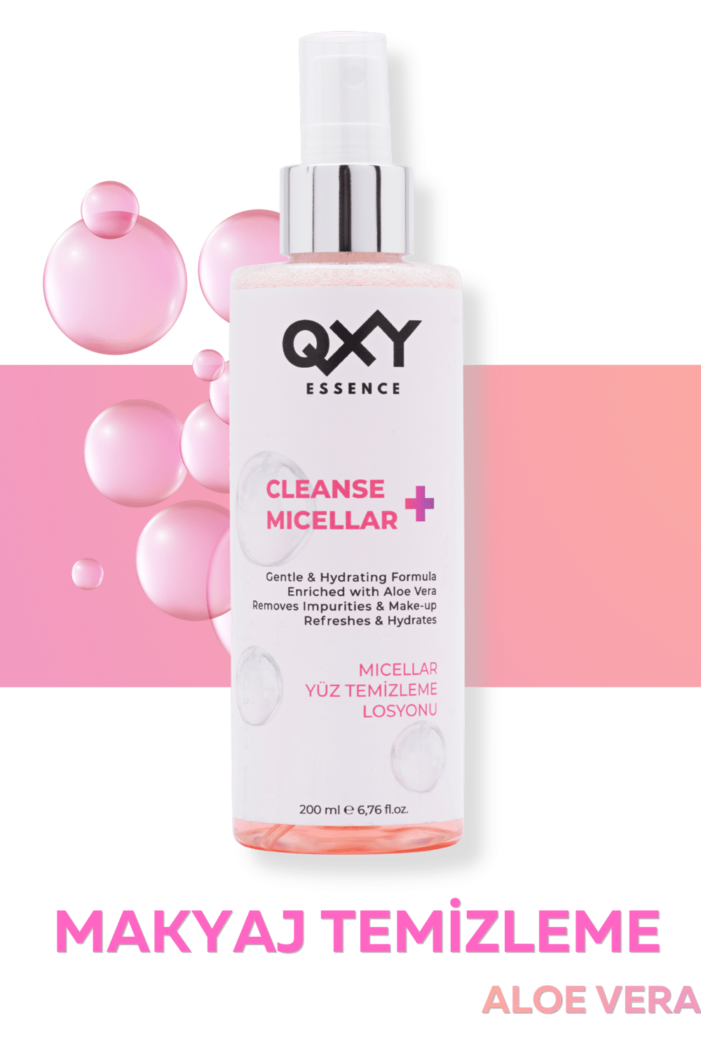 Cleanse+ Micellar Yüz & Makyaj Temizleyeme Losyonu - 200 ML