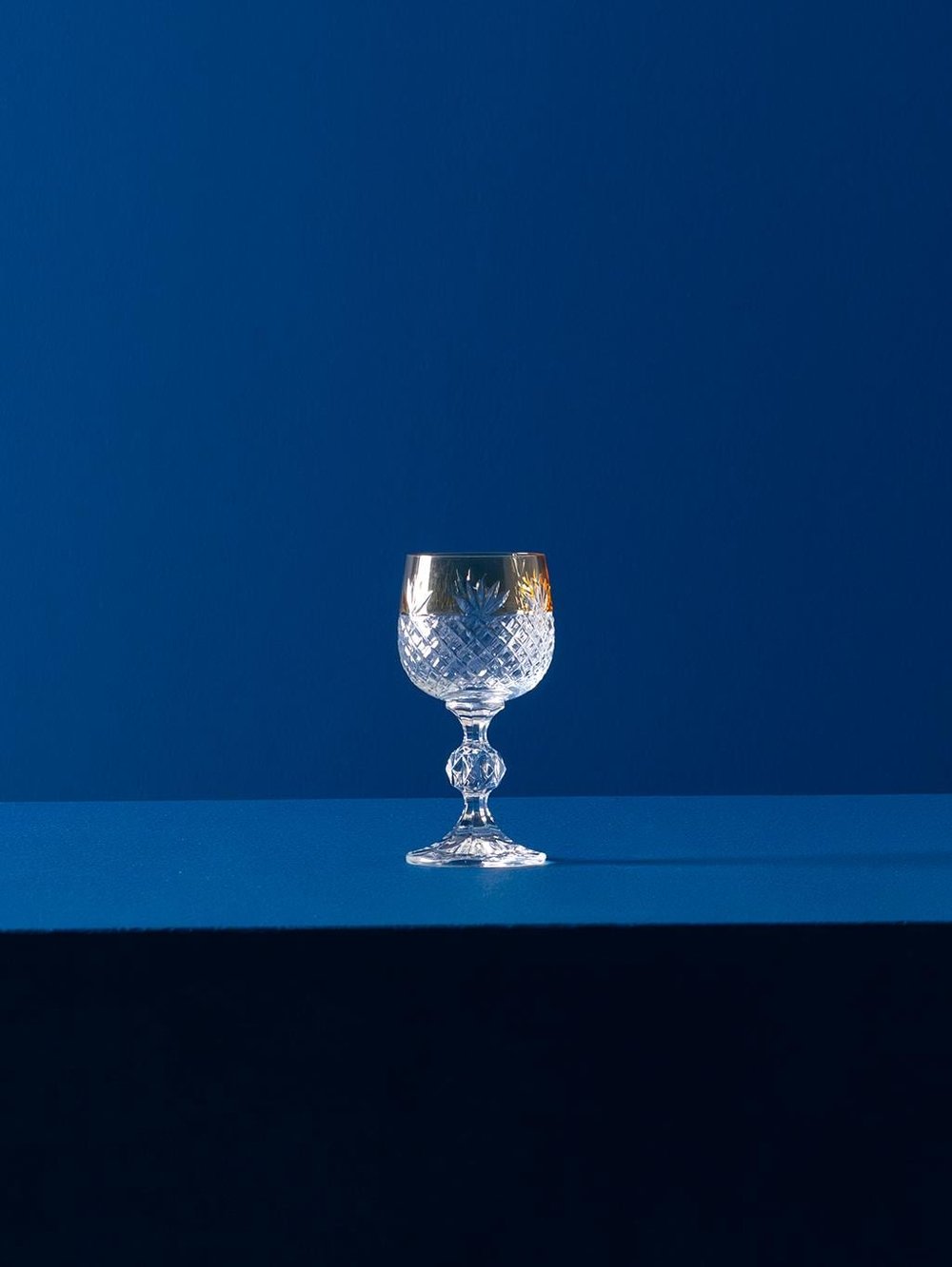Renkli Kristal Şarap Kadehi Seti – 6lı Yıldız Kesim