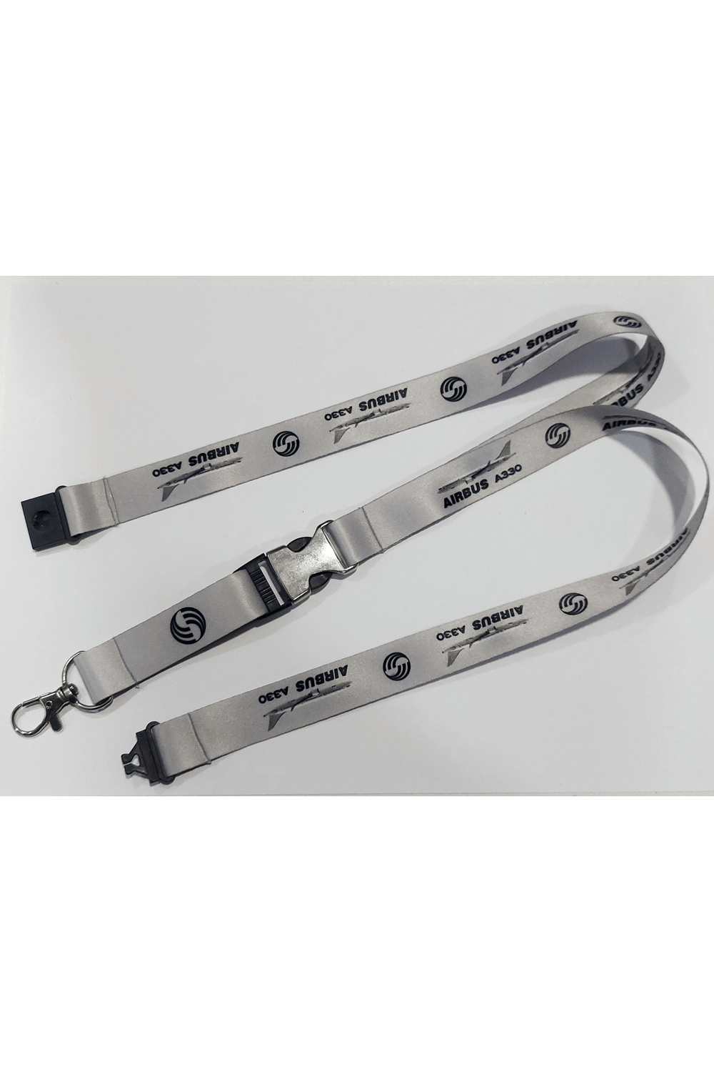 Airbus 330 Uçak Baskılı Boyun İpi , Lanyard