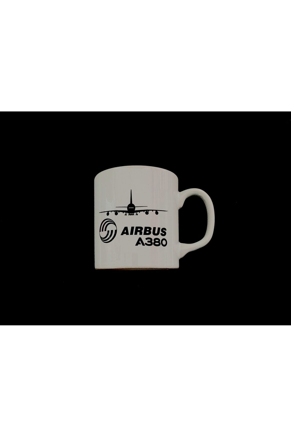 Airbus 380 Uçak Logo Baskılı Kupa Bardak Mug