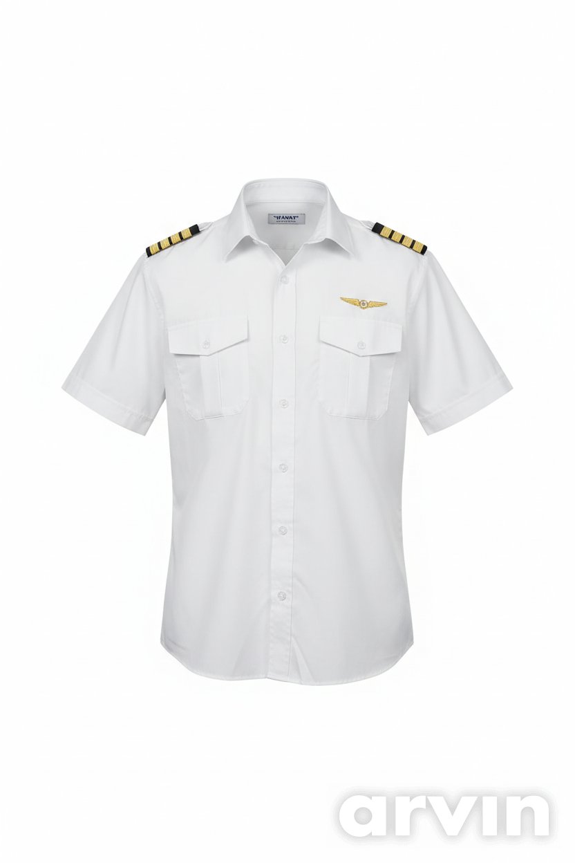 Logolu Pilot Gömleği