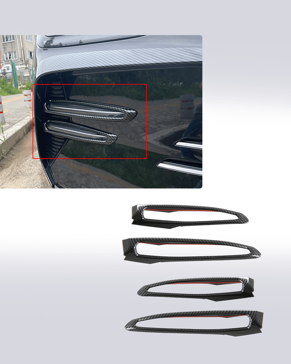 BYD Seal U Ön Sis Farları Çerçevesi